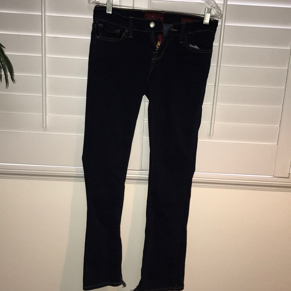 Dark denim